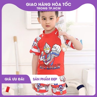 Đồ Bơi Bé Trai Siêu Nhân Có Nón 019