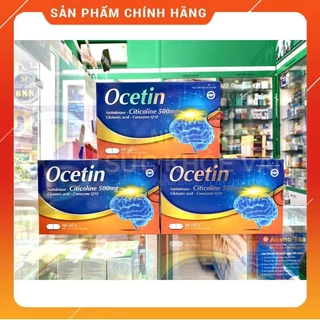 ✅ OCETIN - Viên Uống Bổ Não Cho Người Sau Tái Biến Mạch Máu Não, Rối Loạn Tiền Đình