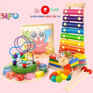 Đồ chơi giáo dục thông minh, giáo cụ Montessori phát triển tư duy cho bé