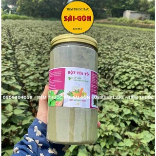 Bột Tía Tô - Bột Lá Tía Tô 100gram (Hỗ trợ cho người bị gout, men gan cao, giảm đau nhức xương khớp, đẹp da)