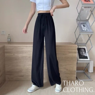 Quần Suông Rộng Len Tăm, Có Size - Tharo Clothing - [QUAN19]