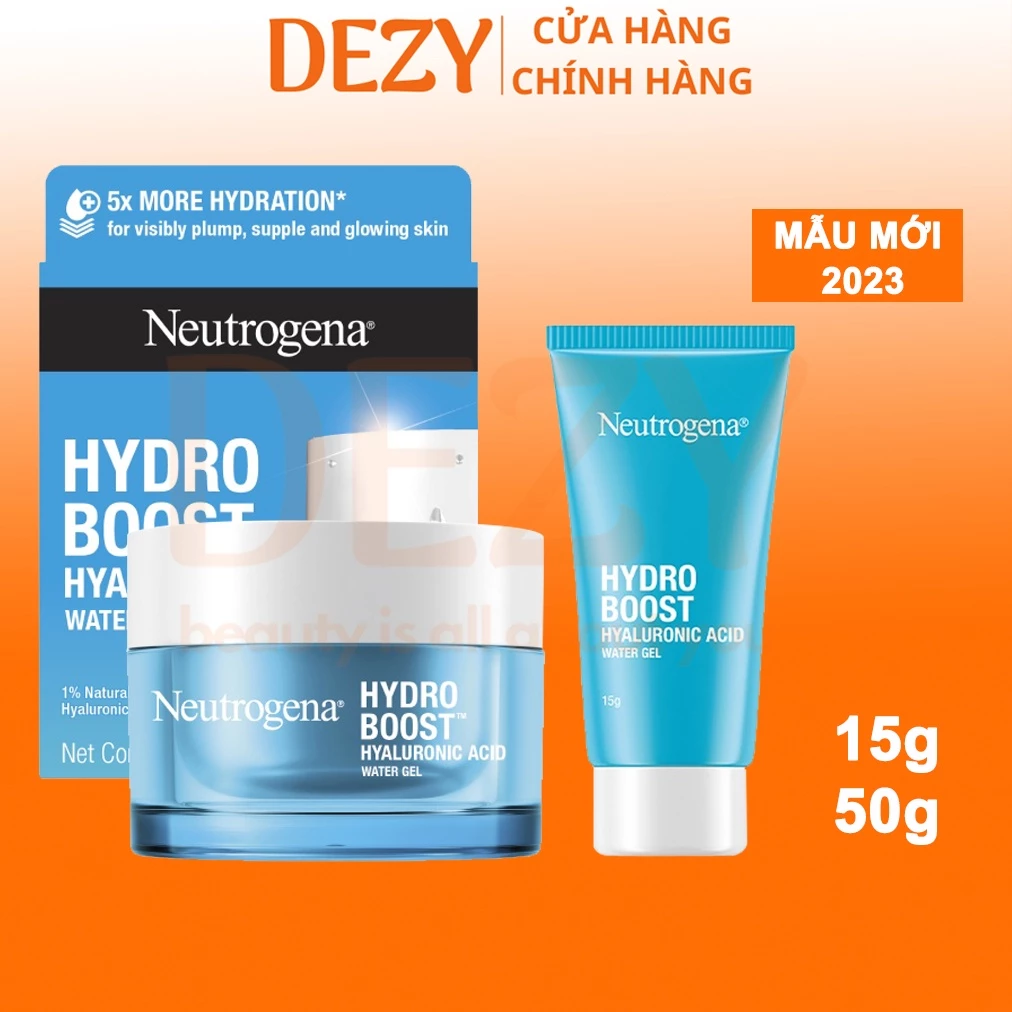 Kem Dưỡng Ẩm Neutrogena Water Gel Ngày Và Đêm CHÍNH HÃNG Dưỡng Ẩm Cấp Ẩm Tối Ưu Da Khô Da Dầu Da Makeup Trang Điểm Dezy