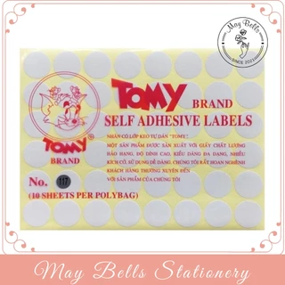 Giấy Decal A5 Tomy (Mã 117-124), nhãn dán Tomy A5