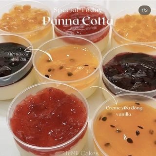 PANNA COTTA trái cây