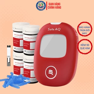 Máy Đo Đường Huyết Sinocare Safe AQ Smart + Tặng kèm 50 Que thử Và 50 Kim chích