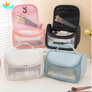 Túi đựng mỹ phẩm du lịch trong suốt cao cấp WASHBAG mẫu mới 2023