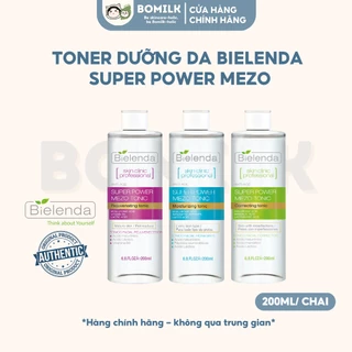 Toner Bielenda Super Power Mezo Dưỡng ẩm/ Sáng da mờ thâm