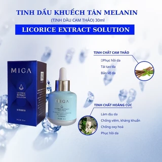 Tinh dầu Cam Thảo 30ml MIGA dưỡng sáng phục hồi da