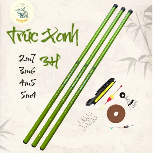 Cần câu tay Trúc Xanh 3h
