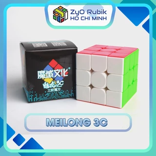 Combo Rubik 3x3, 2x2, 4x4 Meilong 3 Stickerless - Đồ chơi phát triển trí tuệ - Zyo Rubik Hồ Chí Minh