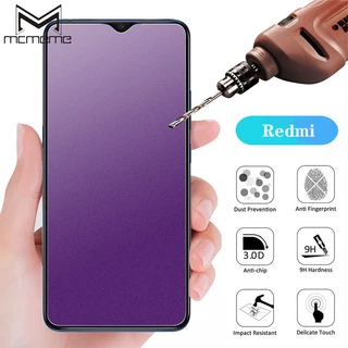 Kính cường lực chống bám vân tay toàn màn hình ánh tím tia sáng xanh cho Xiaomi Redmi A3 13C Note 13 Pro