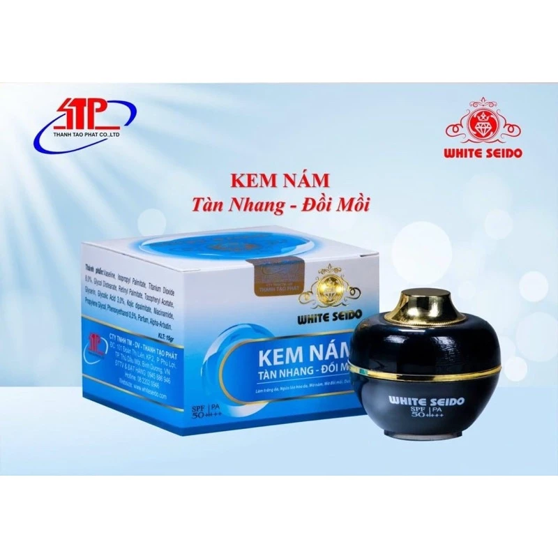 Kem White Seido ,Giảm Nám ,Tàn Nhang ,Đồi Mồi ,25gram