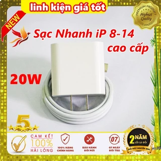 Sạc nhanh lP 8 đến 14 ( cam kết sạc nhanh) Bảo hành 12 tháng 1 đổi 1 mới