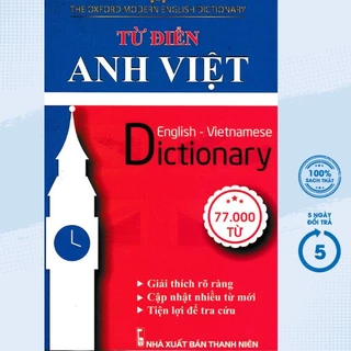 Sách - Từ Điển Anh Việt 77.000 Từ (CM)