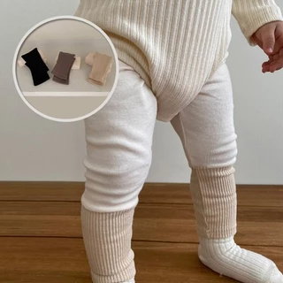 Quần Legging Dài Màu Sắc Xinh Xắn Phong Cách Hàn Quốc Cho Bé Từ 0-2 Tuổi