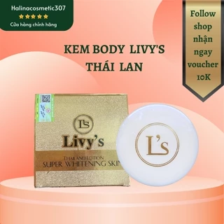 [CHÍNH HÃNG 100%] Kem body Livy's dưỡng trắng da Thái Lan