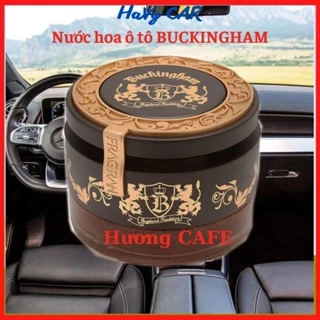 Nước hoa ô tô BUCKINGHAM hương cà phê, nước hoa xe hơi nhập khẩu Hàn Quốc