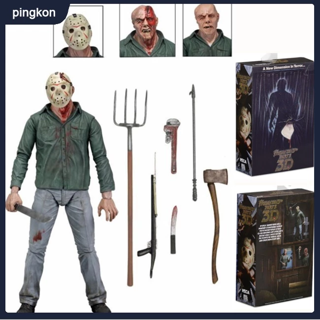 Mô Hình Nhân Vật Jason Voorhees Phim Kinh Dị 3d