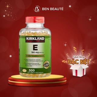 Viên Uống Vitamin E Hỗ Trợ Làm Đẹp Da Và Chống Lão Hoá Kirkland Vitamin E 400 I.U