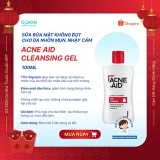 Sữa Rửa Mặt Cho Da Nhờn, Da Mụn Trứng Cá Acne Aid 100ml