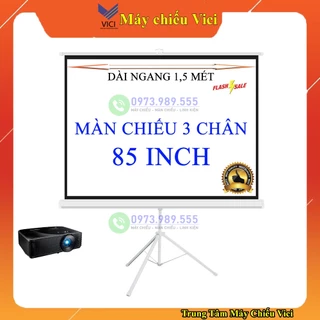 Màn Chiếu 3 Chân 85inch Kích Thước 1m52 x 1m52 Chính Hãng