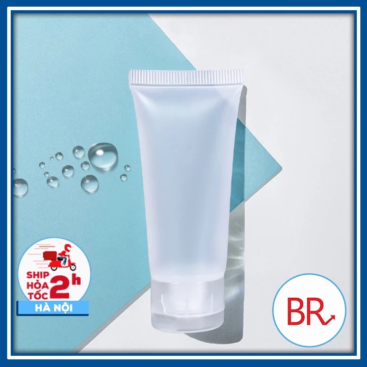 Sỉ 5 Tuýp Chiết Mỹ Phẩm, Dầu Gội, Sữa Tắm Đi Du Lịch - Tuýp rỗng trong suốt đựng mĩ phẩm, sữa rửa mặt nhỏ gọn  01805