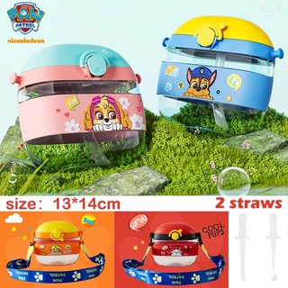 Cốc Uống Nước Hình Paw Patrol Có Ống Hút Và Dây Đeo Cho Bé 6 Tháng Tuổi