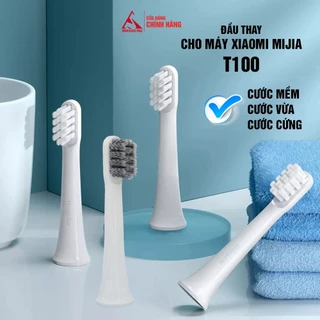 Set bộ 2 Đầu bàn chải điện thay thế cho máy Xiaomi Mijia T100 Minh House, lông mềm