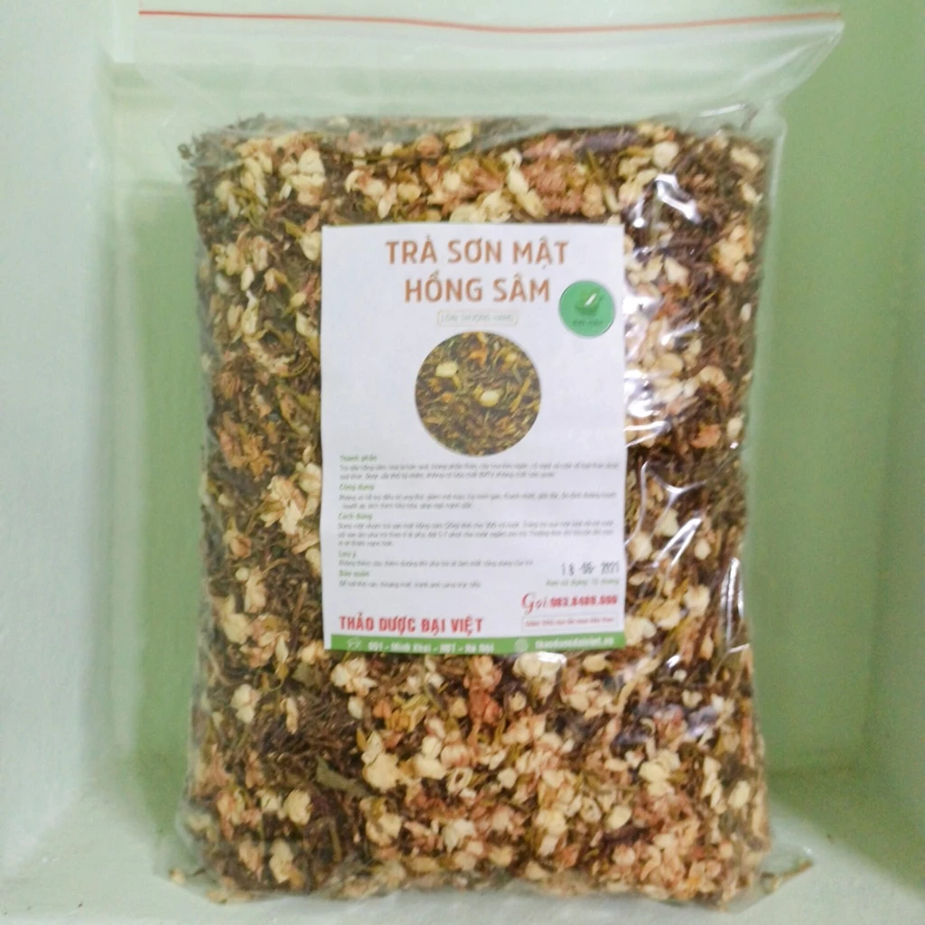 Trà Sơn Mật Hồng Sâm [1KG] Cam kết Hàng Sạch Thơm Ngon