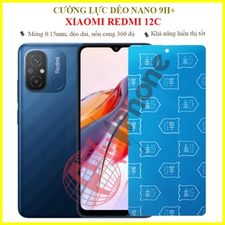 Dán cường lực dẻo nano cho Xiaomi Redmi 12c