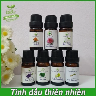 [Thanh Lý Xả Kho] Tinh Dầu Thiên Nhiên Nhập Khẩu Chai 10ml Được Chọn Mùi