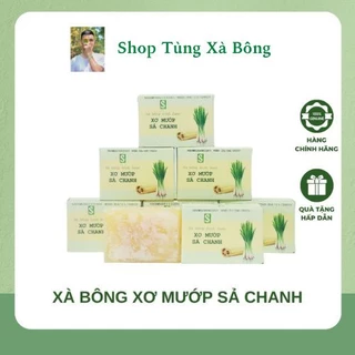 Xà Bông Xơ Mướp Sả HTX Sinh Dược 120g