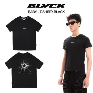 Áo thun tay lỡ " BABY BLACK T-Shirt " / BLVCK - Cotton 2 chiều, form baby ôm, unisex.