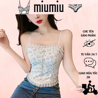 Áo bra nữ ren hoa phối màu đẹp không gọng sexy kiểu công chúa MM118