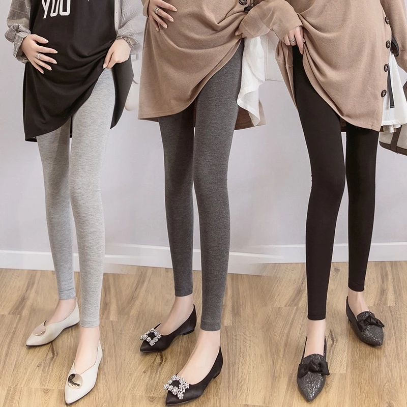 Quần bầu legging cotton mềm mại, quần bầu dáng dài(sẵn hàng giao ngay)