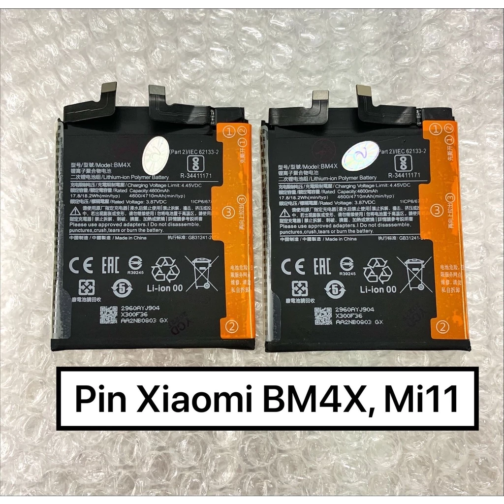 Pin Xiaomi Mi11, BM4X, 4710mAh