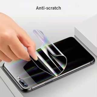 Miếng Dán Hydrogel Bằng TPU Mềm Màu Cầu Vồng Bảo Vệ Màn Hình Cho iPhone 11 12 13 14 Pro Max Plus X XS Max XR 7 8 Plus