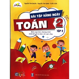 Sách - Bài tập hằng ngày toán 2 theo SGK Kết nối tri thức - Nguyễn Văn Quyền