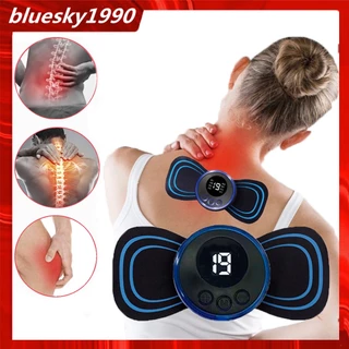 Máy massage xung điện 8 chế độ sạc USB, Máy massage cổ vai gáy