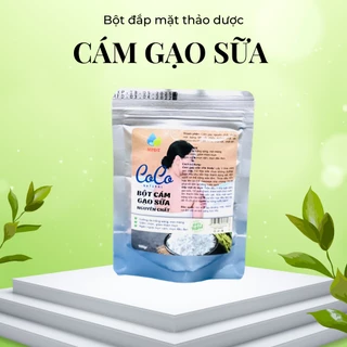 Bột cám gạo sữa hữu cơ CoCo nguyên chất làm đẹp dưỡng da bột cám gạo sữa non rửa mặt tẩy da chết cho da