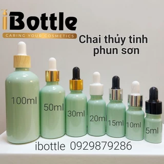 Chai lọ sang chiết mỹ phẩm-Chai thủy tinh phun sơn nhiều  mẫu nắp