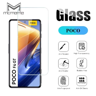 Kính cường lực dán màn hình cho Xiaomi POCO F5 F6 C65 X5 M5s M5 M6 C40 X4 X3 NFC F3 F4 GT M4 M3 M2 F2 Pro 5G Pocophone F1