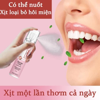 Xịt miệng chai xịt thơm miệng Kissing Spray dung tích giữ mùi lâu không chứa cồn hương đào 20ml