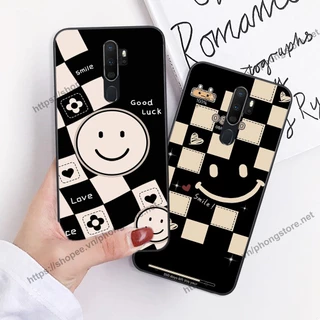 Ốp lưng Oppo A5 2020 / A9 2020 caro mặt cười cute, giá rẻ cực đẹp nhiều mẫu ốp gấu