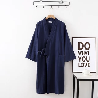 Áo Khoác Kimono Áo choàng Cotton Linen Mùa Hè ❄ IVY221