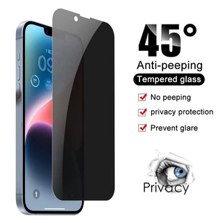 Kính Cường Lực Bảo Vệ Màn Hình Chống Nhìn Trộm Cho iPhone 15 14 13 12 11 Pro X XR XS Max 6 6S 7 8 Plus