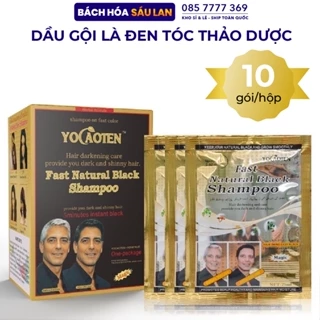 Dầu Gội Là Đen Tóc Thảo Dược - Hộp 10 gói