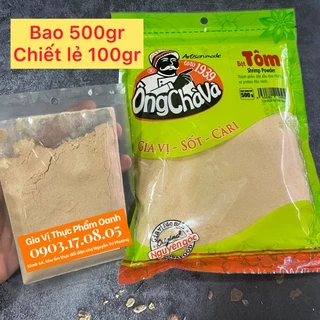 BỘT TÔM (99% bột đầu tôm) thơm ngon (từ 100gr)