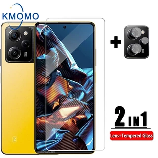 [2 trong 1] Kính cường lực trong suốt  bảo vệ camera For Xiaomi Poco F6 X6 M6 Pro F5 C65 X5 M5 M5s F4 5G X4 GT M4 X3 Nfc M3