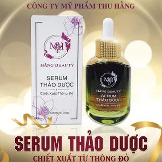 Serum Thảo Dược Hằng Beauty 30ml Giúp Dưỡng Ẩm Da Săn Chắc Ngừa Lão Hóa Cho Da Trắng Mịn Căng Bóng